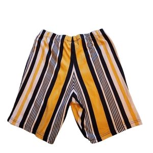 Pattern Biker Shorts